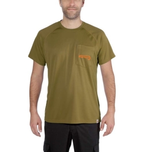 T-Shirt Carhartt Force Military Olive S