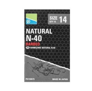 Haczyki Preston Natural N-40 #20