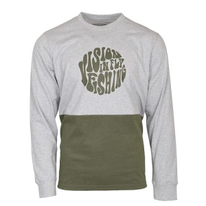Vision Bluza Since Long Sleeve GREY/OLIVE XL