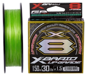 YGK X-Braid Upgrade X8 150m #0.6/0.128mm 6.3kg