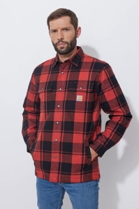 Koszula Carhartt Flannel Sherpa Red Ochre M