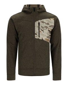 Bluza Simms CX Hoody Full Zip Dark Stone Gh Camo S