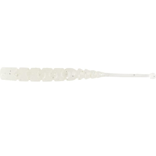 MUSTAD Aji Worm Plu-Plu White Glow Glitter 5 cm 15 szt..jpg