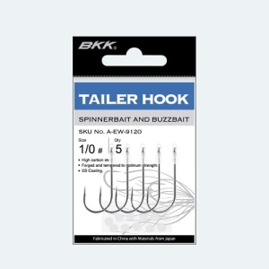 Haczyki BKK Trailer Hook rozmiar 3/0, op. 5szt