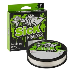 Berkley X8 Sick Braid 0,23mm 150m 23.6kg White