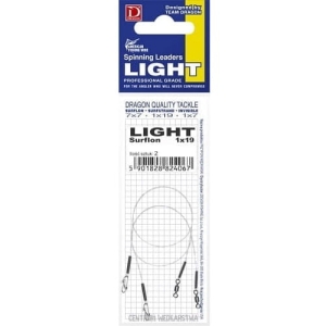 Przypon Dragon 1x19 Surflon 8kg Light 30cm 2szt.