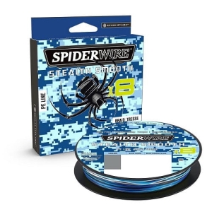 Spiderwire Smooth 8 150m 0.11mm 10.3kg Blue Camo