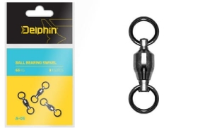 Delphin Ball Bearing Swivel A-05 3szt 65kg