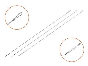 Igła do przekłuwania żywca Delphin FISHY 3szt 15cm