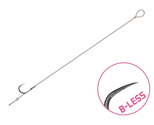 Przypon Delphin FLR Sting 8cm 0,10mm #12 6szt.jpg