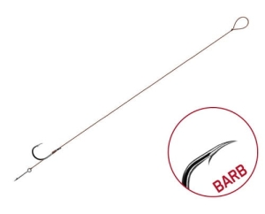 Przypon Delphin FLR Sting 8cm 0,10mm #10 6szt