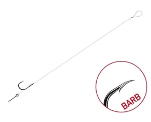 Przypon Delphin FLR Sting 12cm 0,22mm #10 5mm 6szt