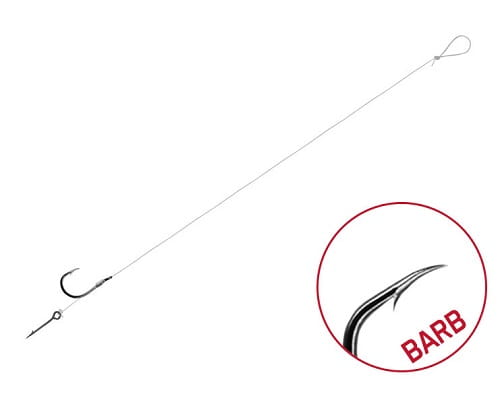 Przypon Delphin FLR Sting 12cm 0,22mm #10 5mm 6szt.jpg