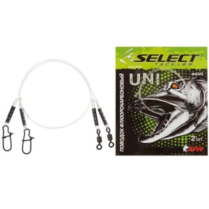 Select Przypon Fluorocarbonowy 25cm 10kg (2szt./op