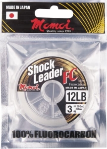 Fluorocarbon MOMOI Shock Leader FC 0,28 5,44Kg 30m