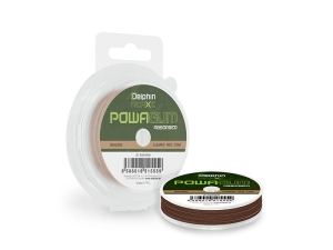 Delphin REAXE PowaGUM Brązowa 1.2mm/10kg/10m