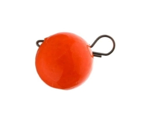 Czeburaszka Flagman Ear Ball Jig Orange 14,0g 5szt