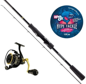 Zestaw Favorite U1 2.28m 10-40g  + DAM QUICK 7 3000 Pleciona X Anniversary + HypeTackle WP8 0.15mm