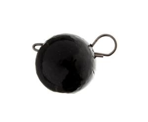 Czeburaszka Flagman Ear Ball Jig Black 14g (5pcs)