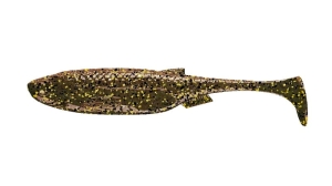 Libra Lures Kraken Shad 3 033 Motor Oil Brown 8szt
