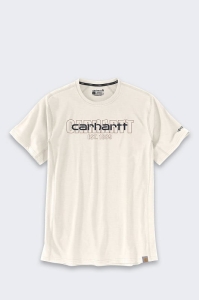 Koszulka Carhartt Force Midweight Logo Malt L