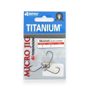 Główki Jigowe Titanium Micro #2 1g (3szt)