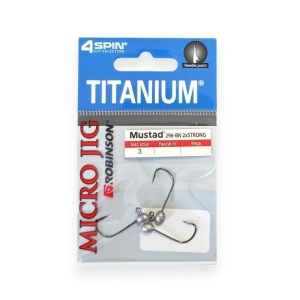 Główki Jigowe Titanium Micro #6 3g (3szt)