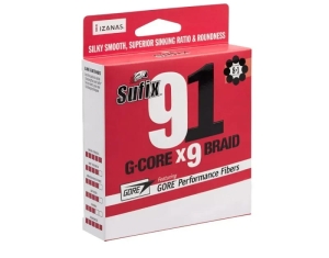 Sufix 91 Braid 0,128mm 6,3kg Neon Chartreuse120m