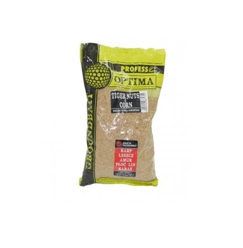 Zanęta OPTIMA Orzech Tygrysi i Kukurydza 1kg.jpg