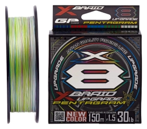 YGK X-Braid Upgrade X8 Pentagram 150m #0.5/0.117mm