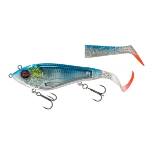DEVIATOR TAIL 16,5CM 48G SS Blue Chrome