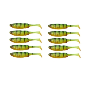 Gumy Hurtem ZESTAW 10szt Savage Gear Craft Shad 10cm 6g Firetiger
