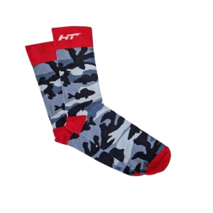 Skarpetki Hype Tackle Premium Socks Camo Czerw-Czarno 06 R43-46