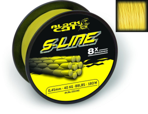 Plecionka BlackCat 0.42mm S-Line L 250m 45kg 99lb