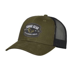 Czapka Savage Gear Badge Trucker Cap Green