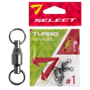 Select Krętlik Łożyskowany Turbo Swivel #1 5szt