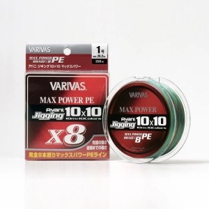 Plecionka Varivas Avani Jigging10x10 Max Power PE X8 1,5PE 200m