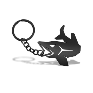 Brelok z otwieraczem Delphin PIKENER czarny