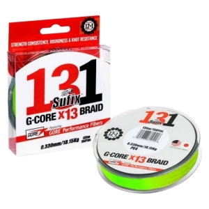 Sufix 131 G-CORE 0,12mm 6,8kg 120m NEON CHARTREU