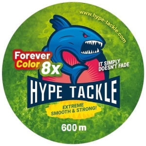 Plecionka Hype Tackle  Forever Color WP8  Red Fluo 0,17mm, 12,7kg 600m