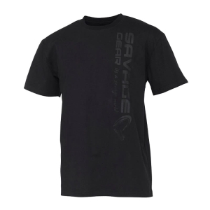 Koszulka Savage Gear Vertical Logo Tee Black XL