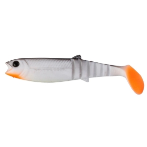 Savage Gear Cannibal Shad 20cm White Black 1szt