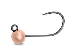 Delphin główka jigowa wolfram miedziana 4,6mm 0,9g #6 5szt.