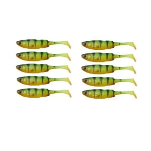Gumy Hurtem ZESTAW 10szt Savage Gear Craft Shad 10cm 6g Firetiger