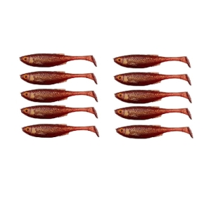 Gumy Hurtem ZESTAW 10szt Savage Gear Craft Shad 8.8cm 4.6g Motor Oil