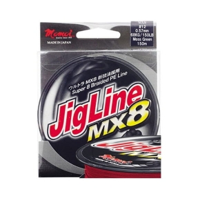 Plecionka MOMOI JigLine MX8 0.20/13kg 150m RED