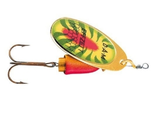 DAM Obrotówka EFFZETT EXECUTOR SPINNER 3g #1 FIRE SHARK