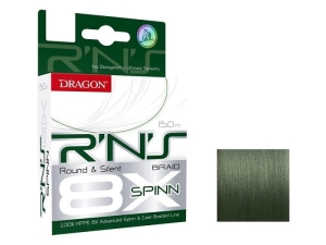 Plecionka DRAGON R'N'S 8X SPINN 0.12mm 150m GREEN
