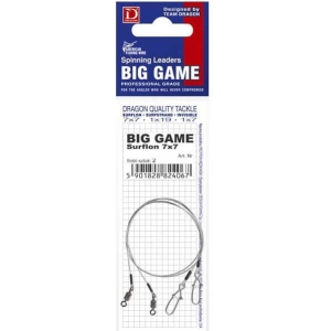 Przypon Dragon 7x7 Surflon BIG GAME 30kg/40cm 2szt