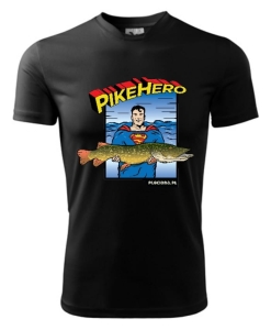 Koszulka pleciona.mom Pike Hero - czarna